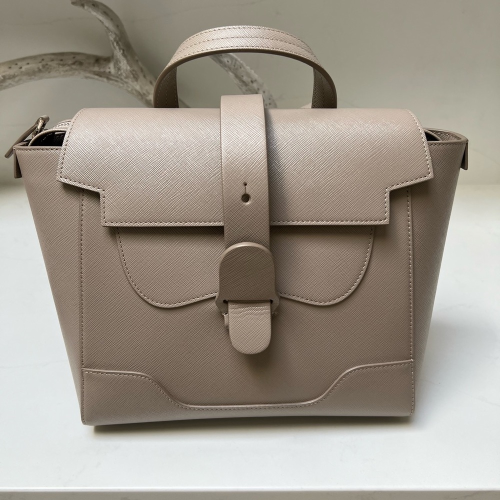 Midi Maestra | Vegan 
Taupe / Silver